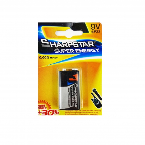 Sharpstar 9V elem (6F22)