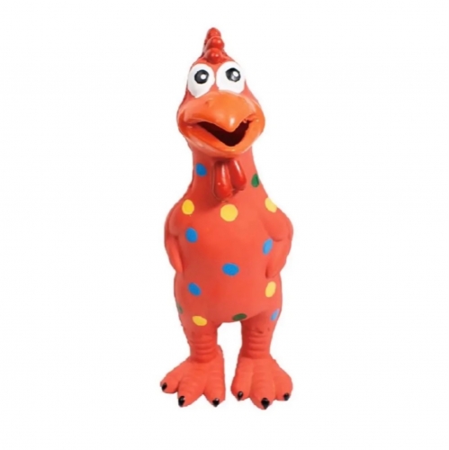 SÍPOLÓ PÖTTYÖS LATAEX CSIRKE-PIROS