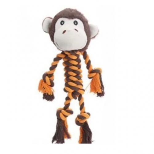 RÁGÓ KÖTÉL PLÜSS ÁLLATFIGURÁVAL-MAJOM