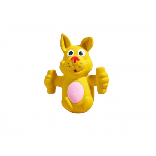 CSIPOGÓ LATEX NYÚL KUTYÁKNAK-SÁRGA