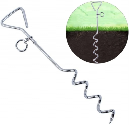 ROZSDAMENTES PÓRÁZ RÖGZÍTŐ KARÓ-SPIRÁL 