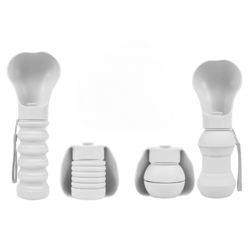 KISÁLLAT ÖSSZECSUKHATÓ SZILIKON KULACS-550ml