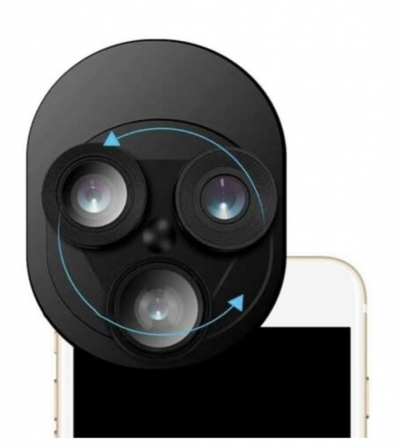 TELEFONRA CSÍPTETHETŐ 3in1 KAMERALENCSE