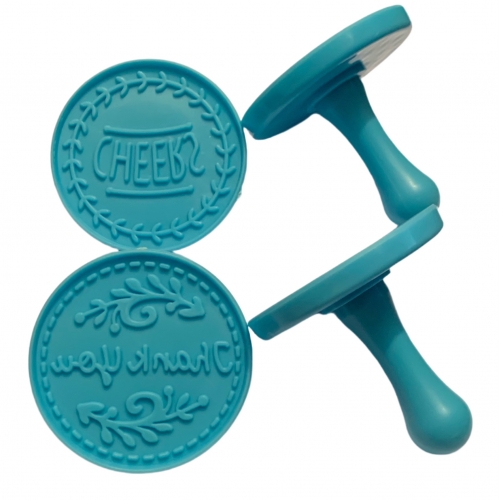 2 DB KEKSZPECSÉT SZETT - THANK YOU ÉS SREEHC FELIRAT