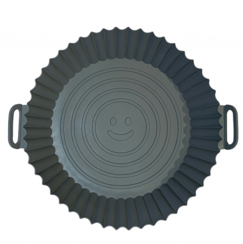 KEREK SZILIKON FORMA  FORRÓLEVEGŐS SÜTŐBE 17-22 CM