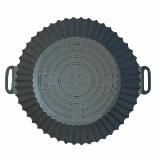 KEREK SZILIKON FORMA  FORRÓLEVEGŐS SÜTŐBE 19-23 CM