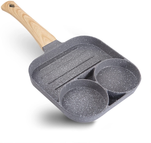 TAPADÁSMENTES 2+1 RÉSZES SERPENYŐ - KÖR FORMÁK