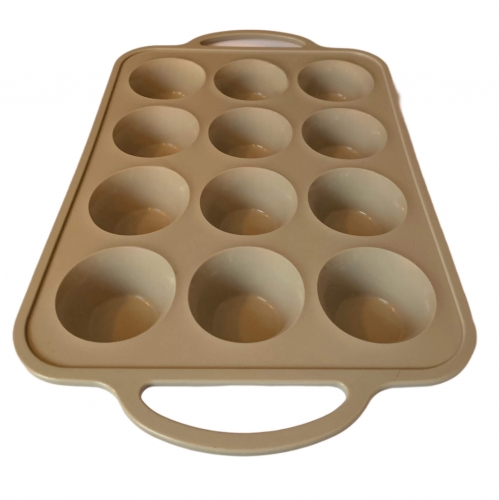 MEREV  SZÉLŰ SZILIKON SÜTŐFORMA - 12 MUFFIN 