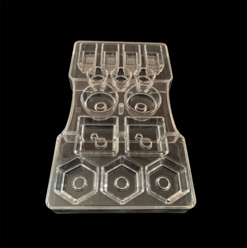 POLIKARBONÁT BONBON FORMA - VEGYES  FORMÁK   