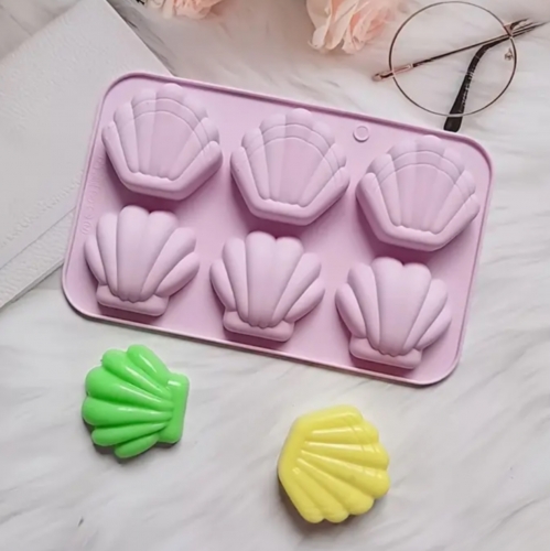 SZILIKON FORMA 6 KAGYLÓ