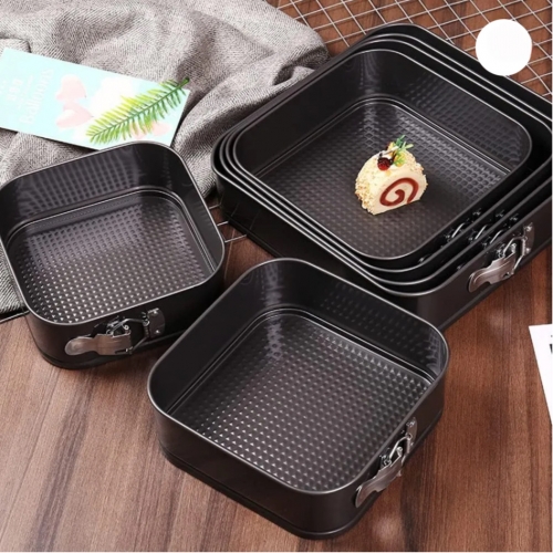 5 RÉSZES KAPCSOS TORTAFORMA - NÉGYZET