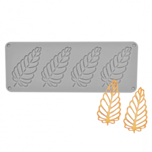 SZILIKON DEKOR, OSTYA, TUILE FORMA - 4  KIS LEVÉL