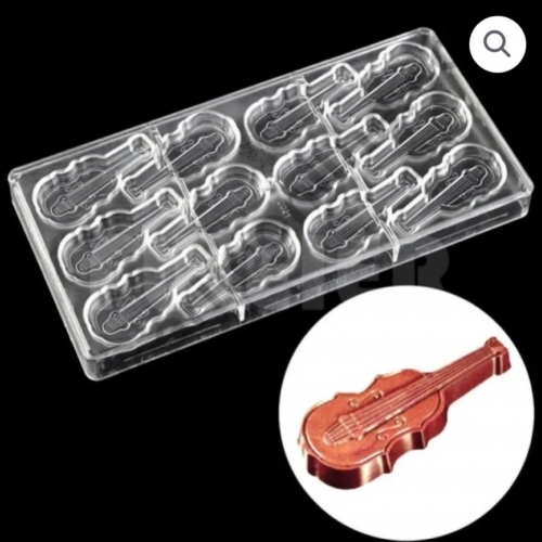 POLIKARBONÁT BONBON FORMA - HEGEDŰ