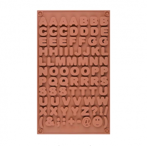 SZILIKON BONBON FORMA - BETŰK