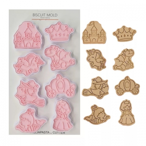 8 DB SÜTEMÉNY KISZÚRÓ ÉS NYOMDA - MESE 