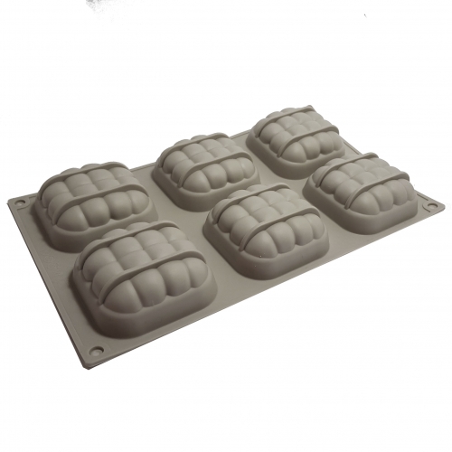 6 RÉSZES SZILIKON FORMA - PÁRNA