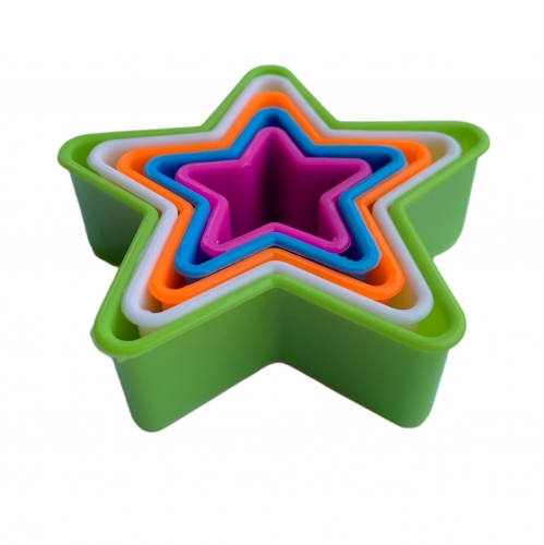 5 DARABOS MŰANYAG KISZÚRÓ - CSILLAG