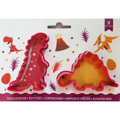 2 RÉSZES SÜTIKISZÚRÓ - TREX, STEGOSAURUS