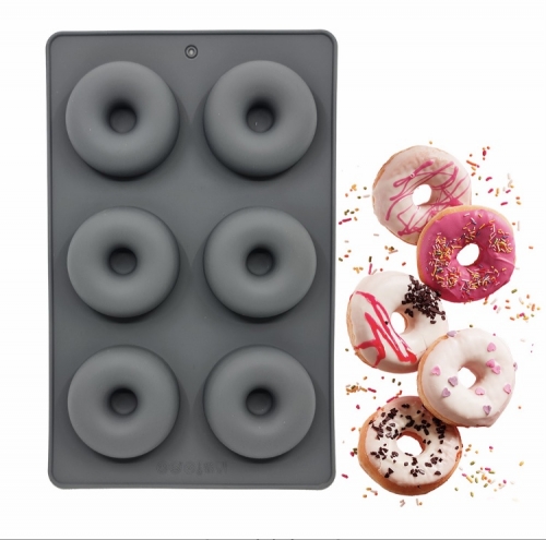 6 RÉSZES SZILIKON FORMA - FÁNK