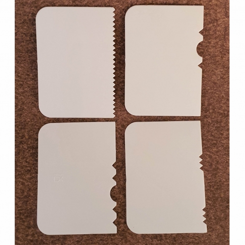 4 DARABOS TORTAFÉSŰ, HABKÁRTYA LAPON