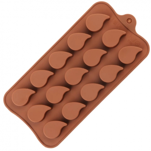 SZILIKON CSOKÖNTŐ FORMA - CSEPPEK