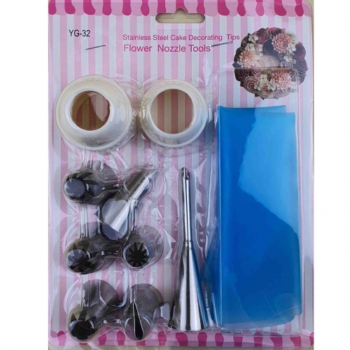 10 DARABOS TORTADÍSZÍTŐ SZETT