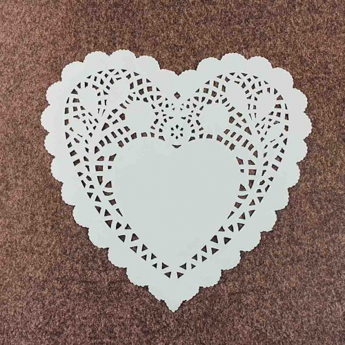 TORTACSIPKE, SZÍV 20 CM - 12 DB