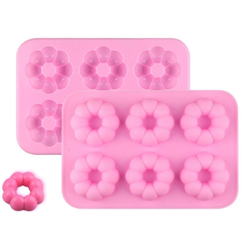 SZILIKON FORMA - 6 VIRÁG FÁNK