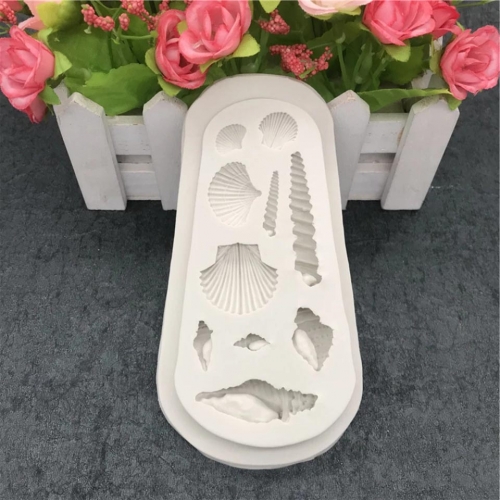 SZILIKON FONDANT MINTÁZÓ - KAGYLÓK