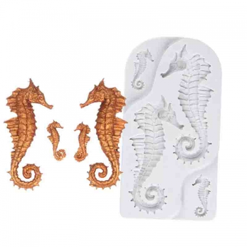 SZILIKON FONDANT MINTÁZÓ - 4 CSIKÓHAL