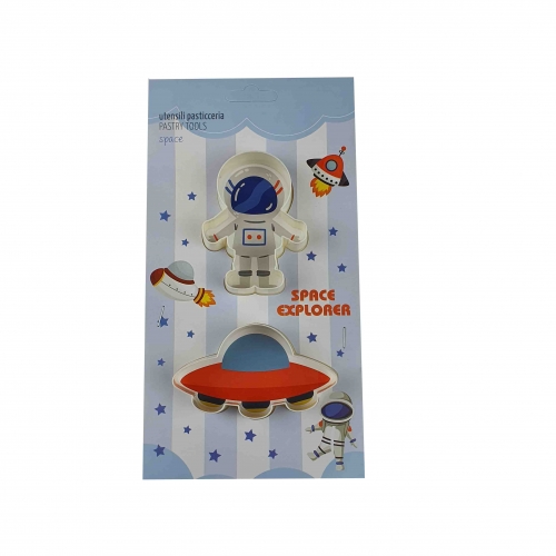 2 RÉSZES SÜTIKISZÚRÓ - ŰRHAJÓS, CSÉSZEALJ