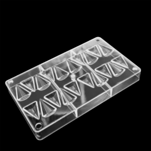 KICSI POLIKARBONÁT BONBON FORMA - HÁROMSZÖG