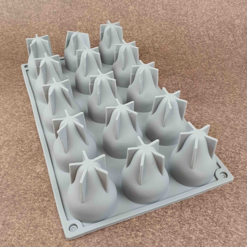 SZILIKON FORMA - 15 KÖRTE