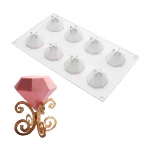 SZILIKON FORMA - 8 KUPOLA, GYÉMÁNT