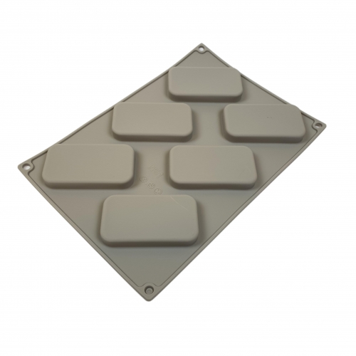 SZILIKON FORMA - 6 TÉGLALAP