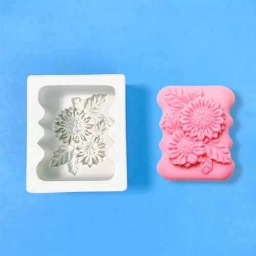 SZILIKON FONDANT MINTÁZÓ - NAPRAFORGÓS PÁRNA