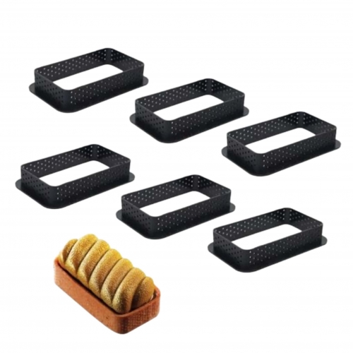 6 DARABOS TARTE FORMA - TÉGLALAP