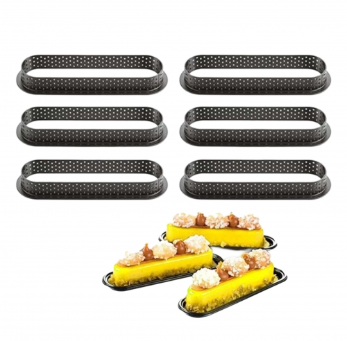 6 DARABOS TARTE FORMA - ELLIPSZIS