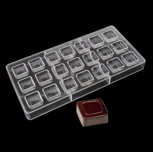 POLIKARBONÁT BONBON FORMA - KOCKA