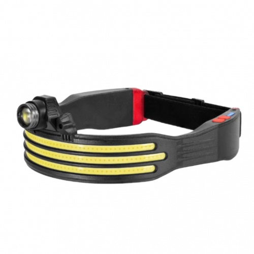 TÖLTHETŐ ÁLLITHATÓ FEJŰ FEJLÁMPA - COB W694-3 