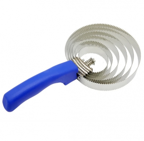 TISZTÍTÓ ÉS ÁPOLÓ KEFE- LÓKEFE-KUTYAKEFE - 6 SPIRÁLOS